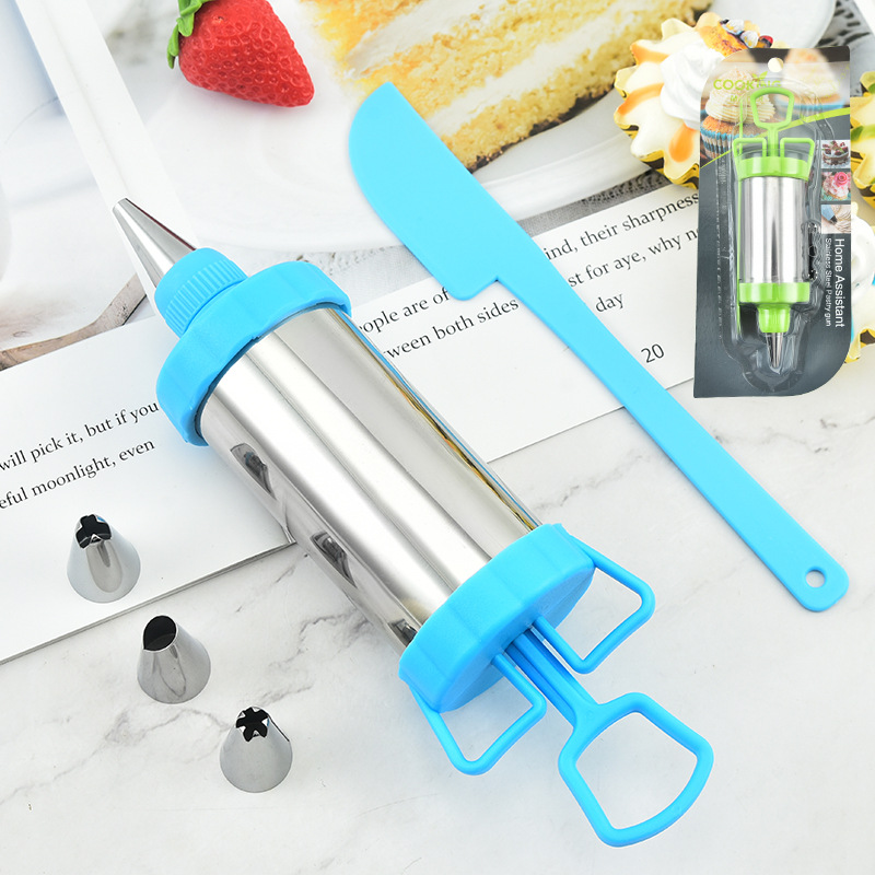 Juego de pistolas de acero ino - Kitchen Baking Decor reseña y precio