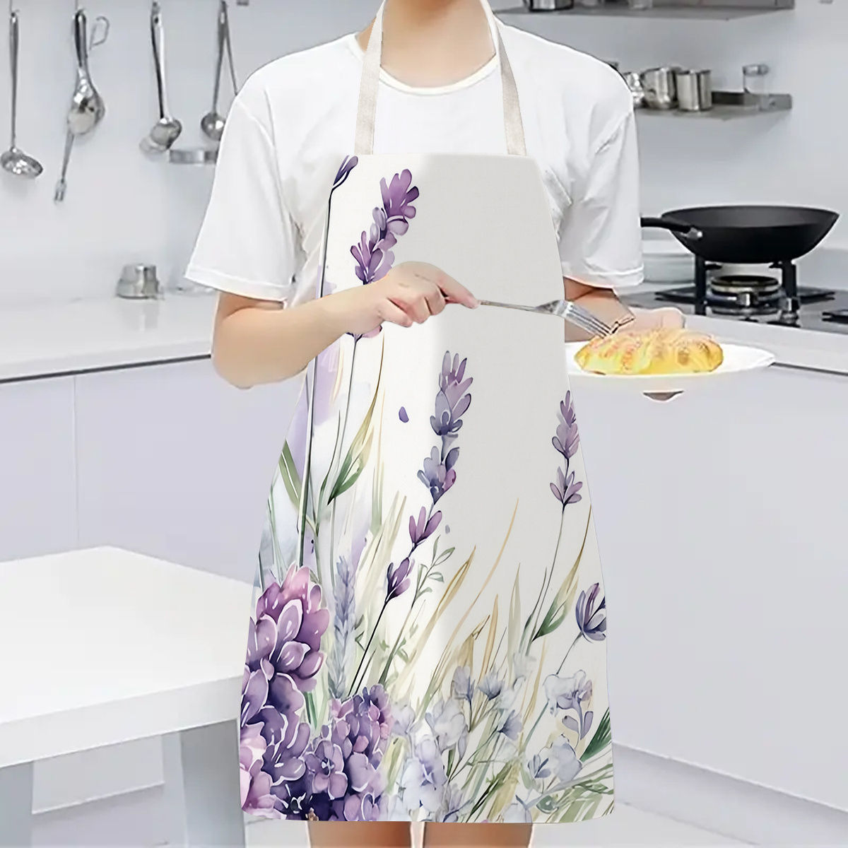 Delantal de lino con diseño de - Kitchen Witch Baking reseña y precio