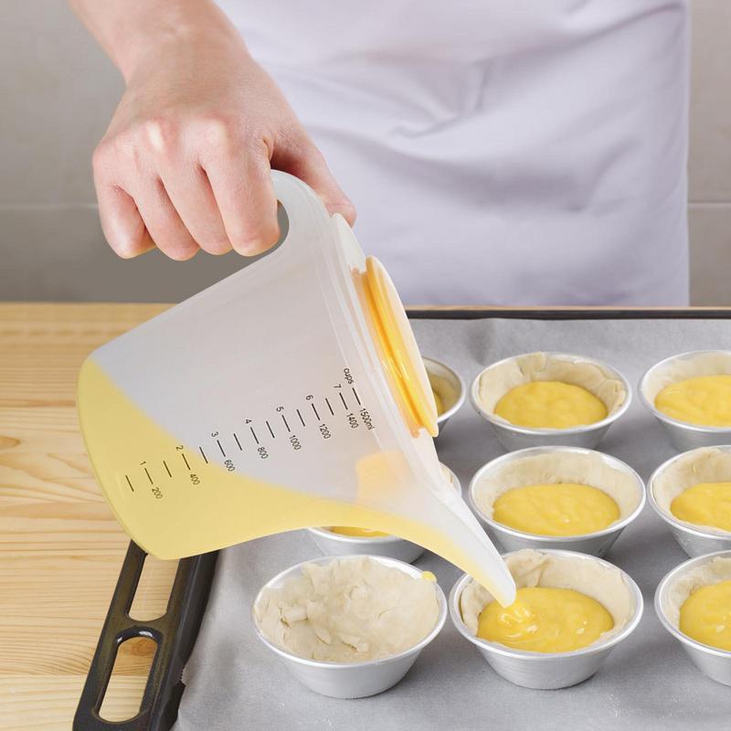 Taza Medidora de 1500 ml para  - Kitchen Baking Containers reseña y precio