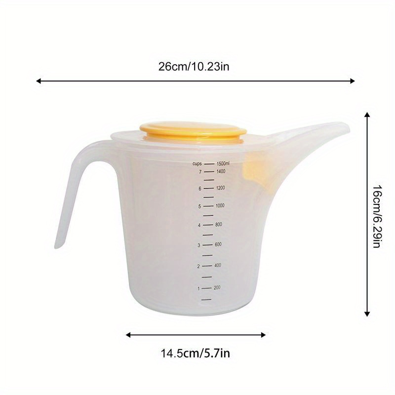 Taza Medidora de 1500 ml para  - Kitchen Baking Containers reseña y precio
