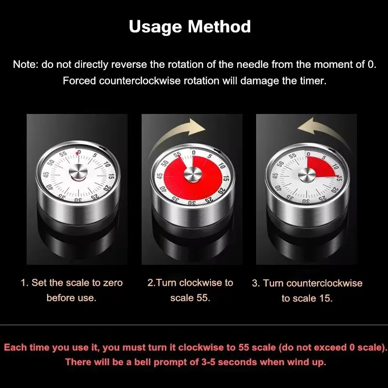 Temporizador de enseñanza y ho - Kitchen Baking Timer reseña y precio