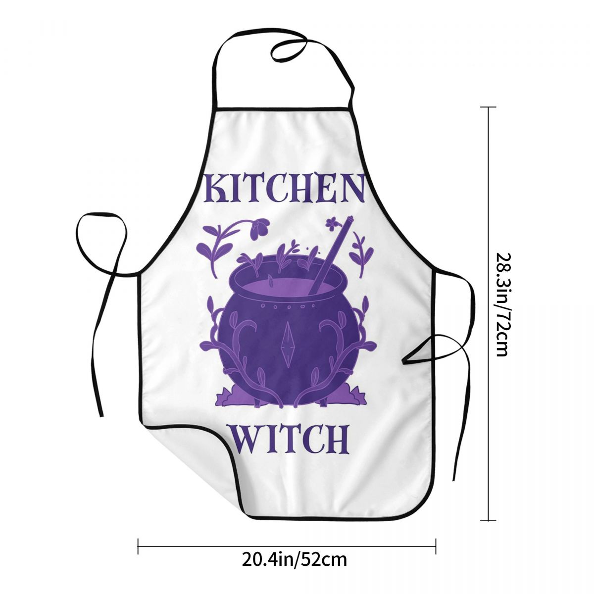 Delantales de Cocina Purple Ca - Kitchen Witch Baking reseña y precio
