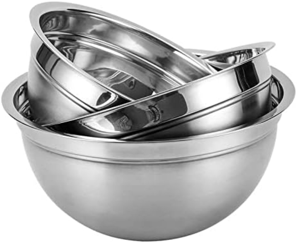 Tazón para Ensalada de Acero I - Bread Baking Kitchen Utensils reseña y precio
