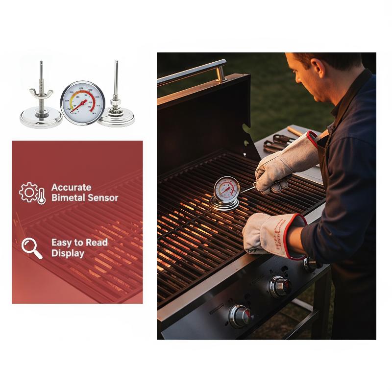 Termómetro para Parrilla 0-500 - Oven Thermometer Analog reseña y precio