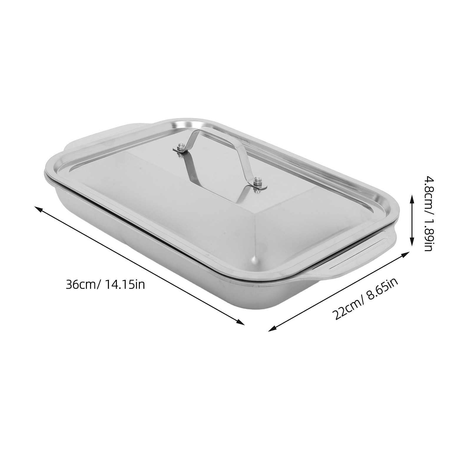 Bandeja Rectangular de Acero I - Kitchen Oven Baking Pans reseña y precio