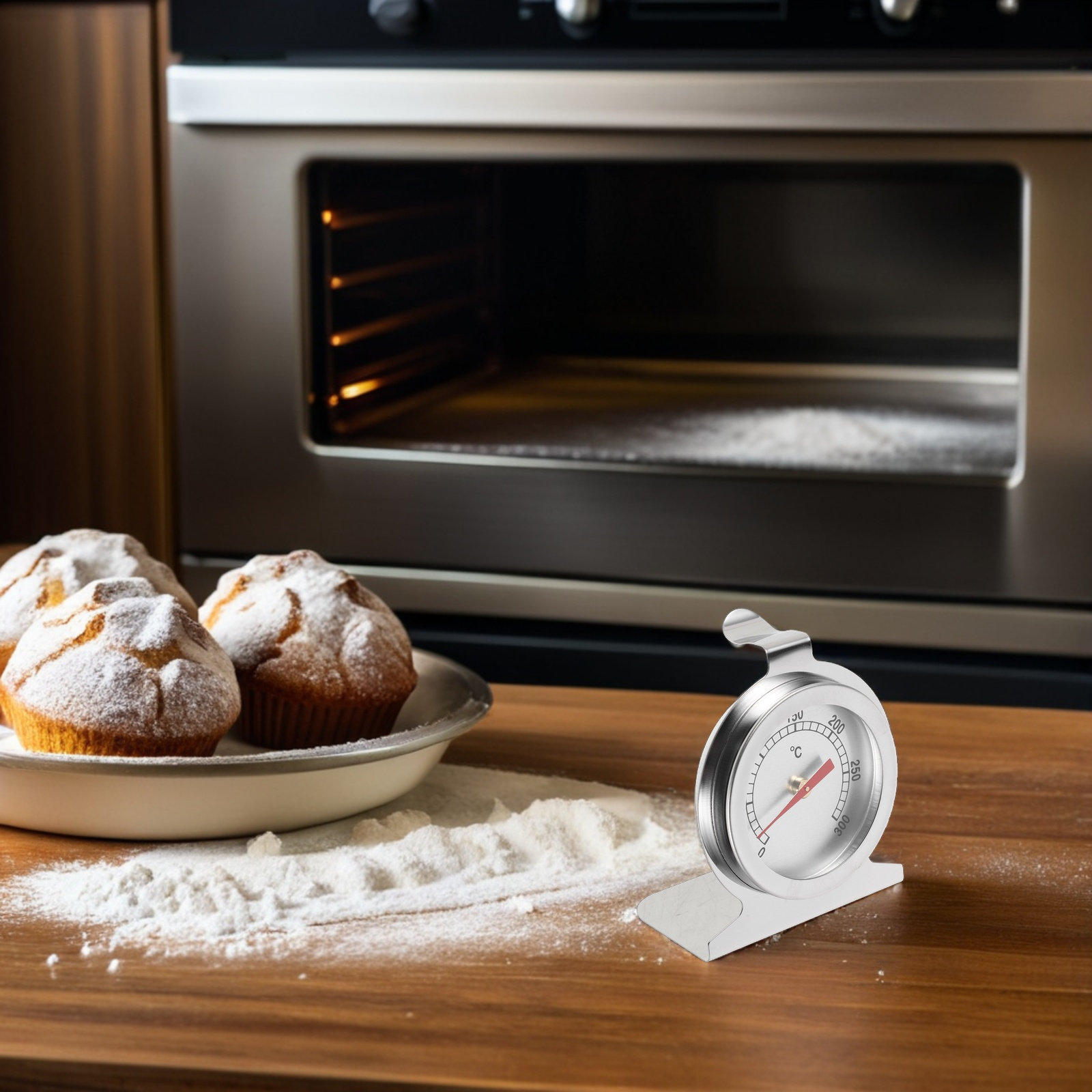 Termómetro de Horno de Acero I - Oven Thermometer Analog reseña y precio