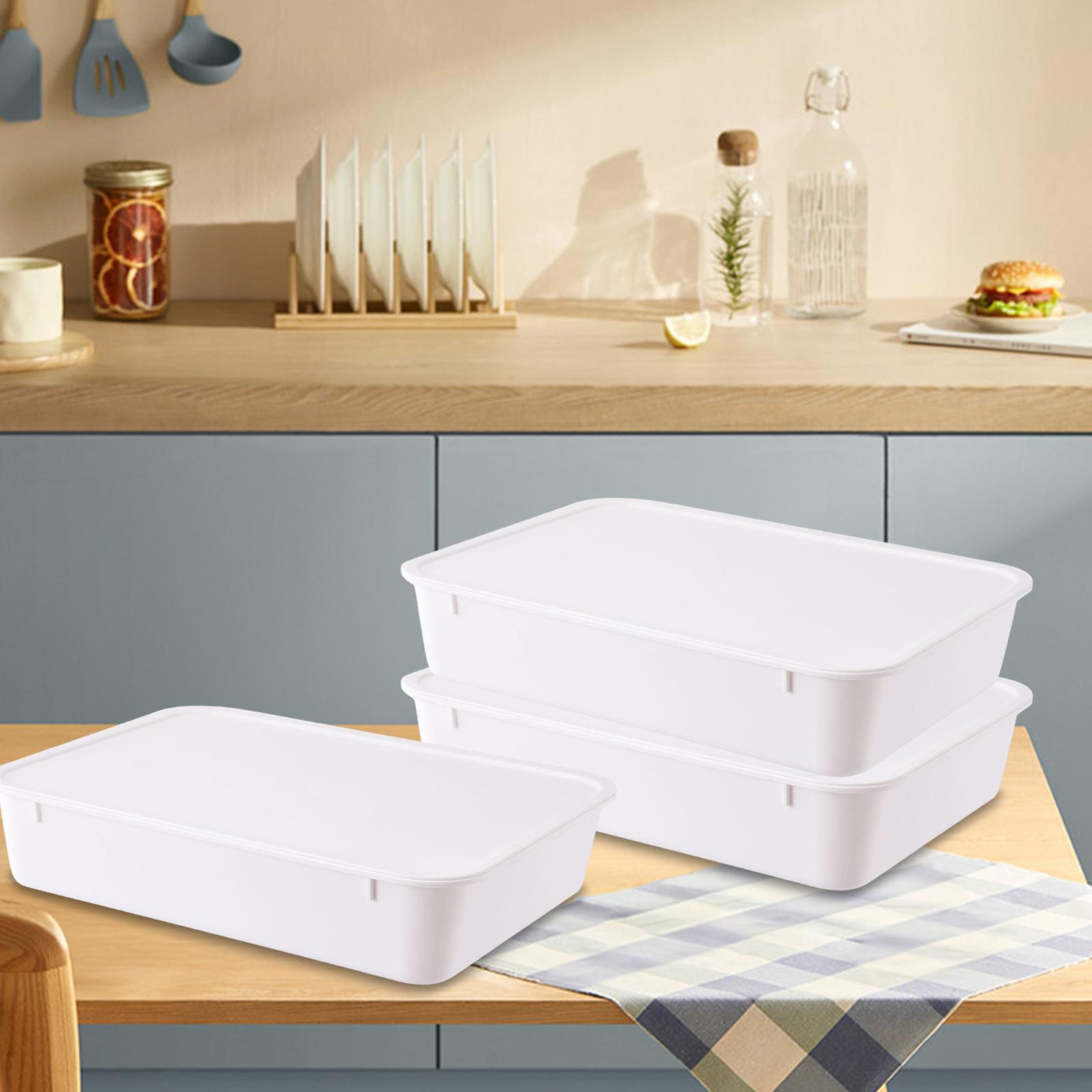 Caja para probar masa de Pizza - Kitchen Baking Storage Containers reseña y precio