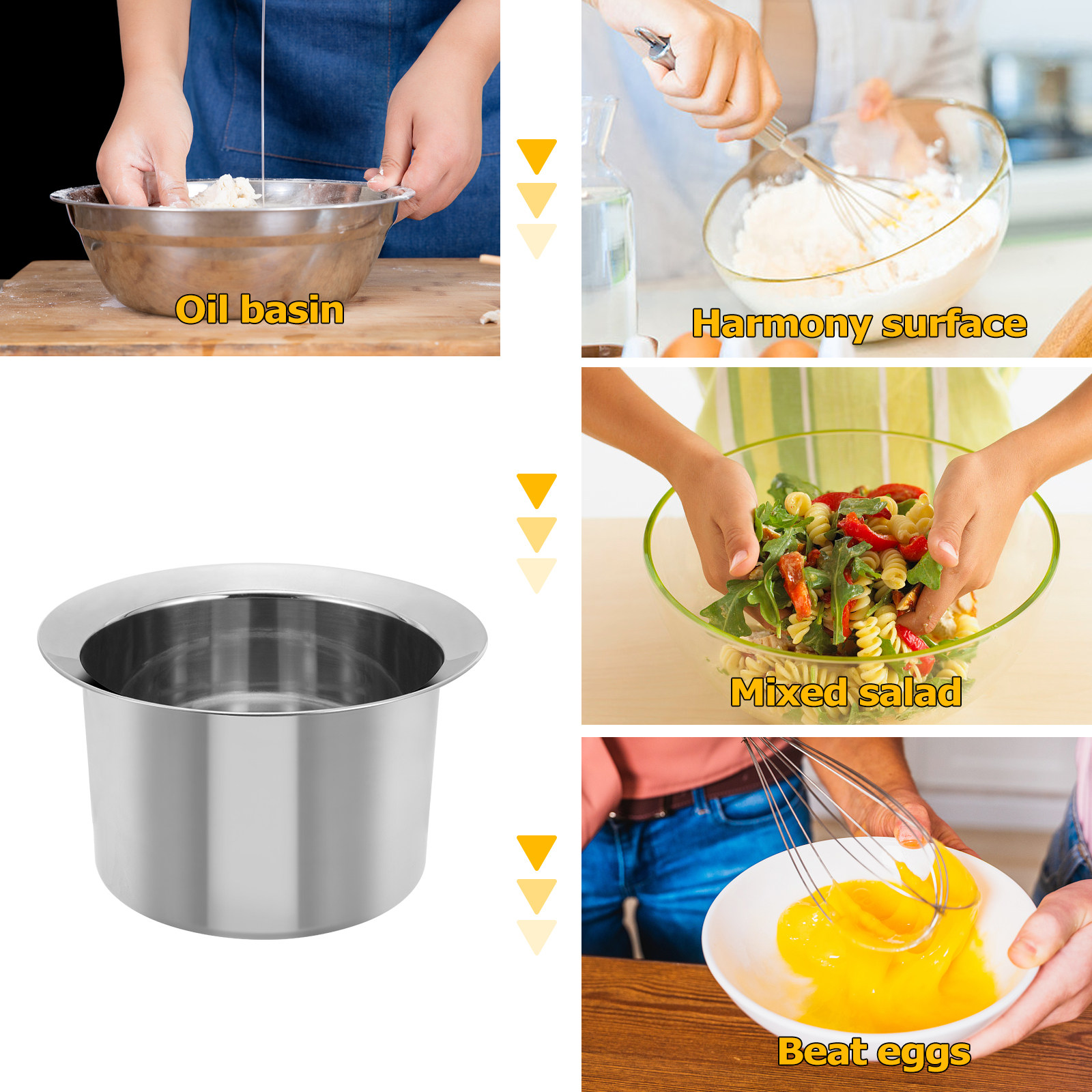 Recipiente de Acero Inoxidable - Kitchen Baking Storage Containers reseña y precio