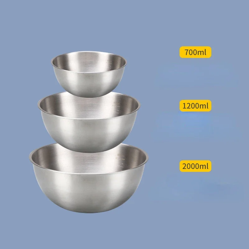 Cuenco de cocina de acero inox - Kitchen Baking Bowls reseña y precio