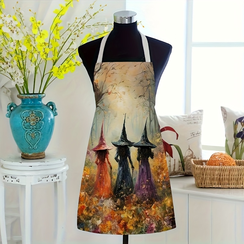 Delantal de Halloween para muj - Kitchen Witch Baking reseña y precio
