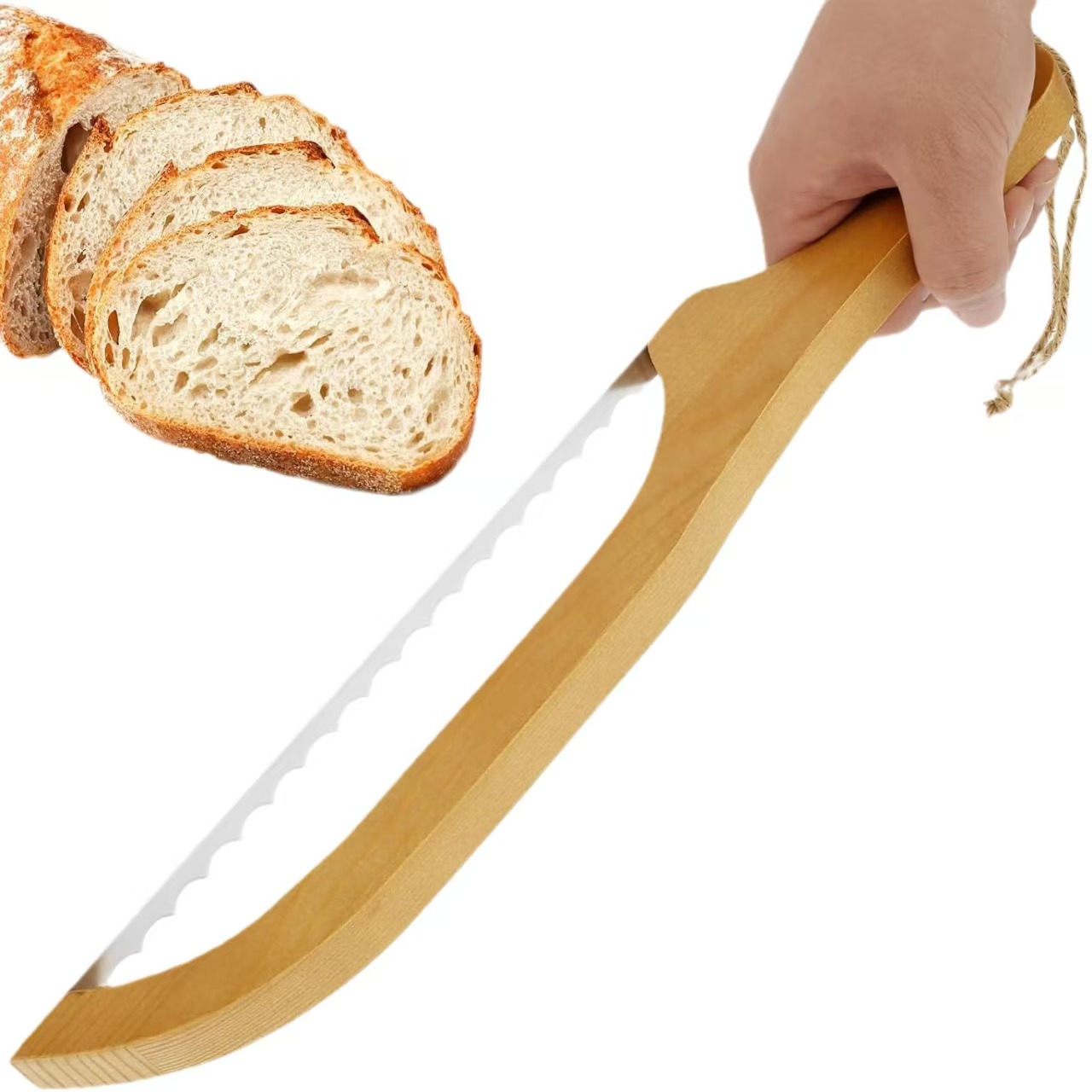Nuevo Cuchillo de madera para  - Bread Baking Kitchen Utensils reseña y precio