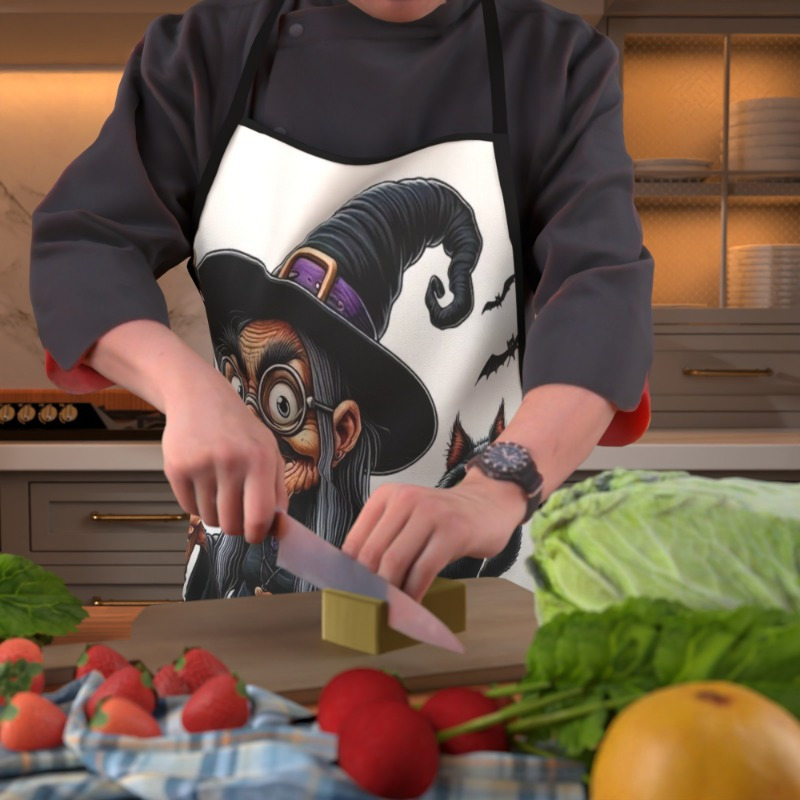 Delantal de Chef de poliéster  - Kitchen Witch Baking reseña y precio