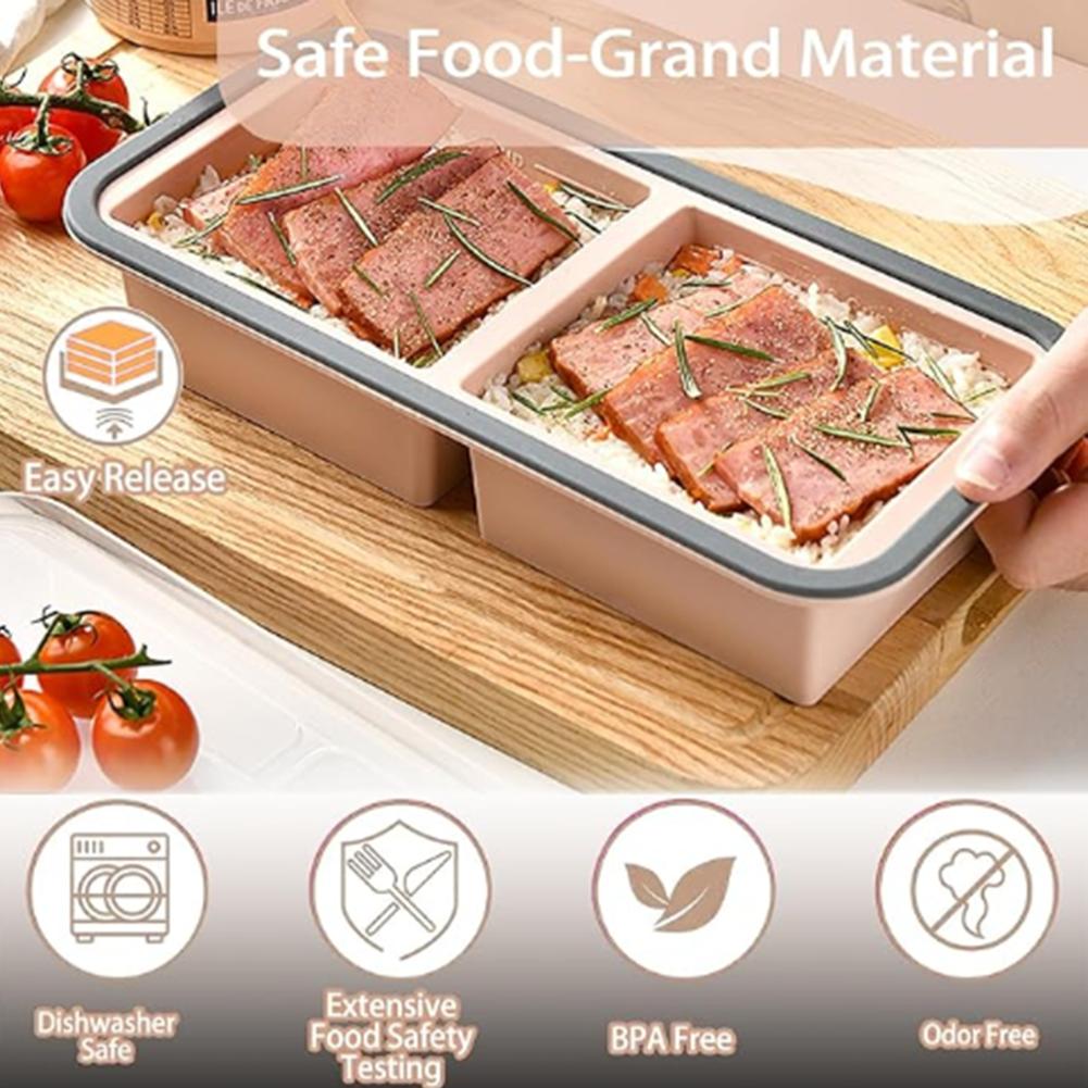 Bandeja de silicona gigante pa - Kitchen Baking Storage Containers reseña y precio