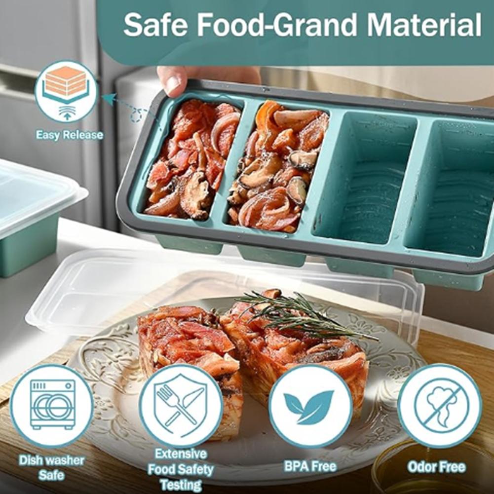 Bandeja de silicona gigante pa - Kitchen Baking Storage Containers reseña y precio