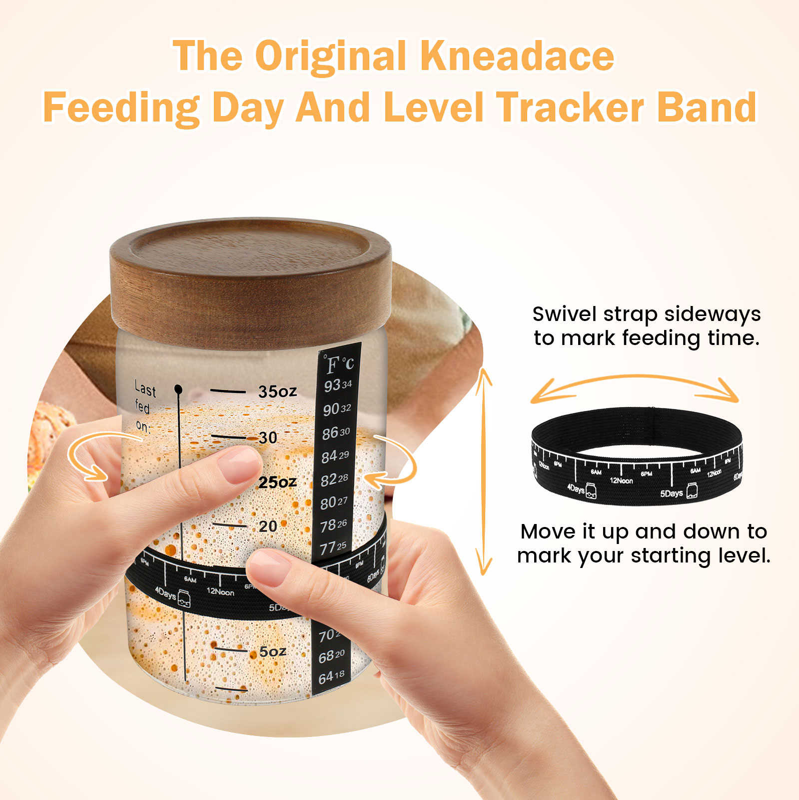 Kit de tarro de inicio de masa - Kitchen Baking Storage Containers reseña y precio
