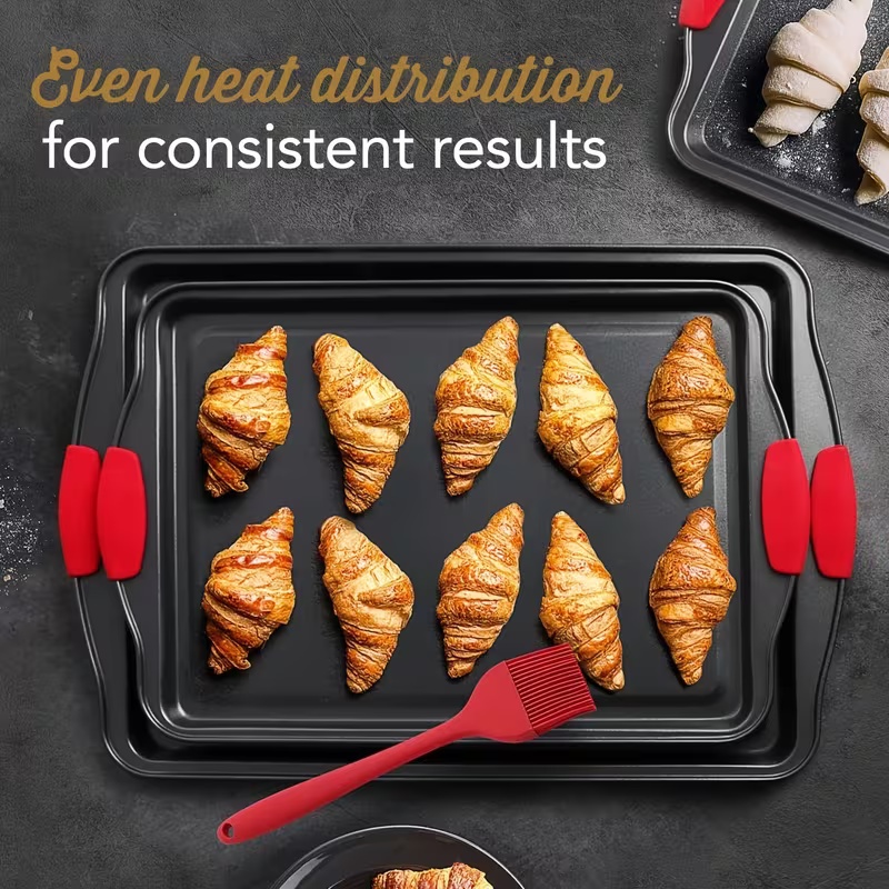Nueva bandeja antiadherente pa - Kitchen Oven Baking Pans reseña y precio