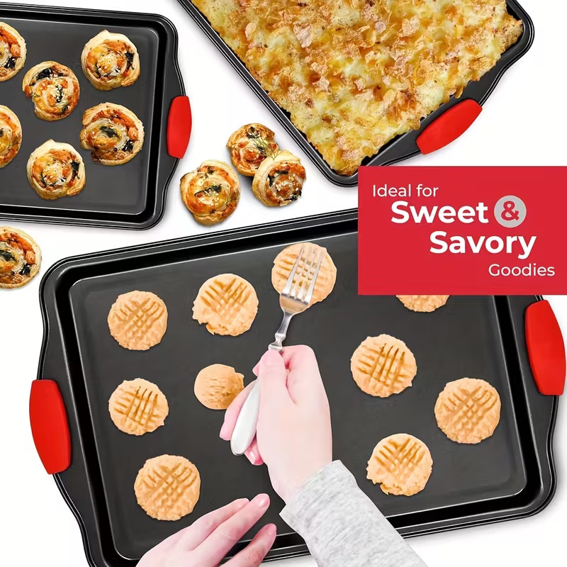Nueva bandeja antiadherente pa - Kitchen Oven Baking Pans reseña y precio