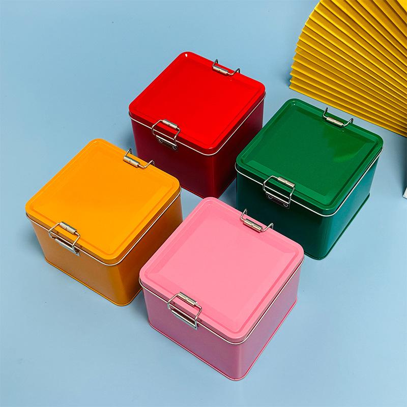 Caja de hojalata cuadrada para - Kitchen Baking Tray Organizer reseña y precio