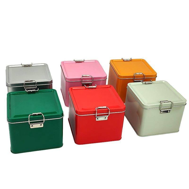Caja de hojalata cuadrada para - Kitchen Baking Tray Organizer reseña y precio