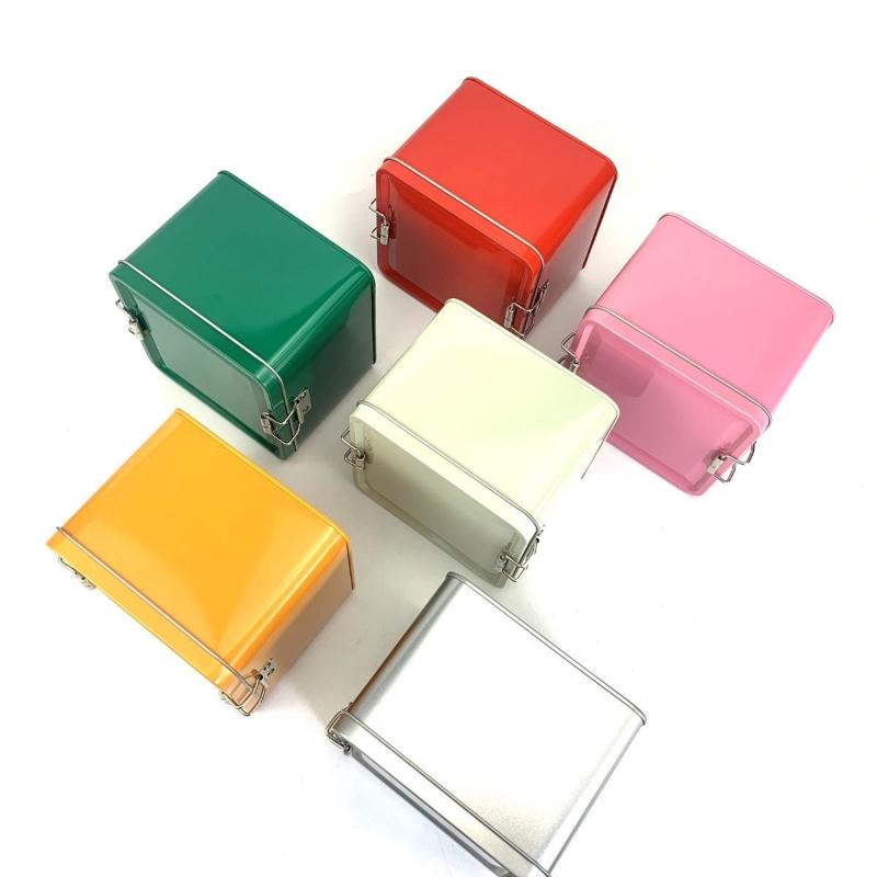 Caja de hojalata cuadrada para - Kitchen Baking Tray Organizer reseña y precio