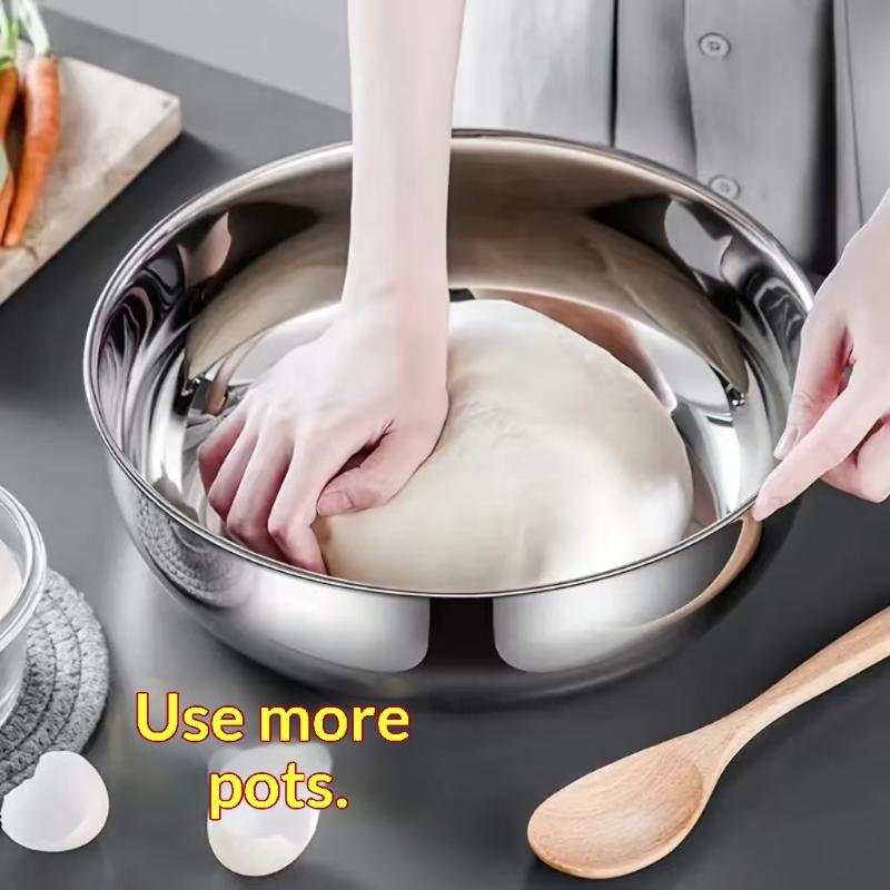 Nuevo Tazón Mezclador de Acero - Kitchen Baking Bowls reseña y precio