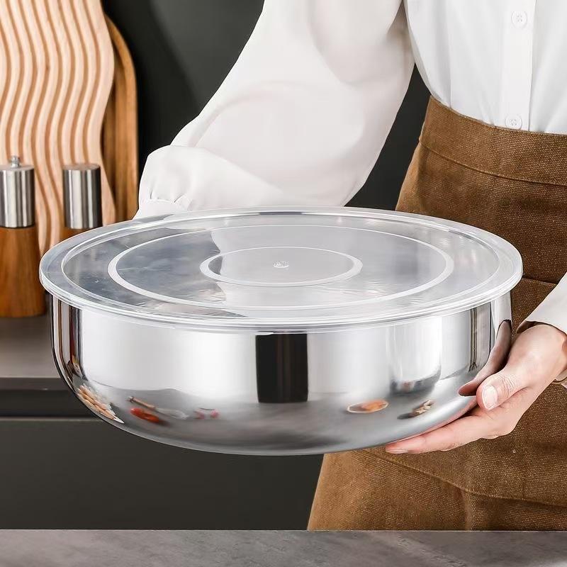 Nuevo Tazón Mezclador de Acero - Kitchen Baking Bowls reseña y precio