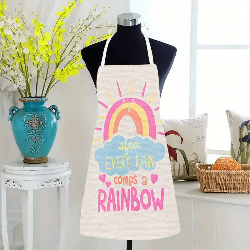 Delantal de Algodón con Diseño - Kitchen Baking Quotes reseña y precio