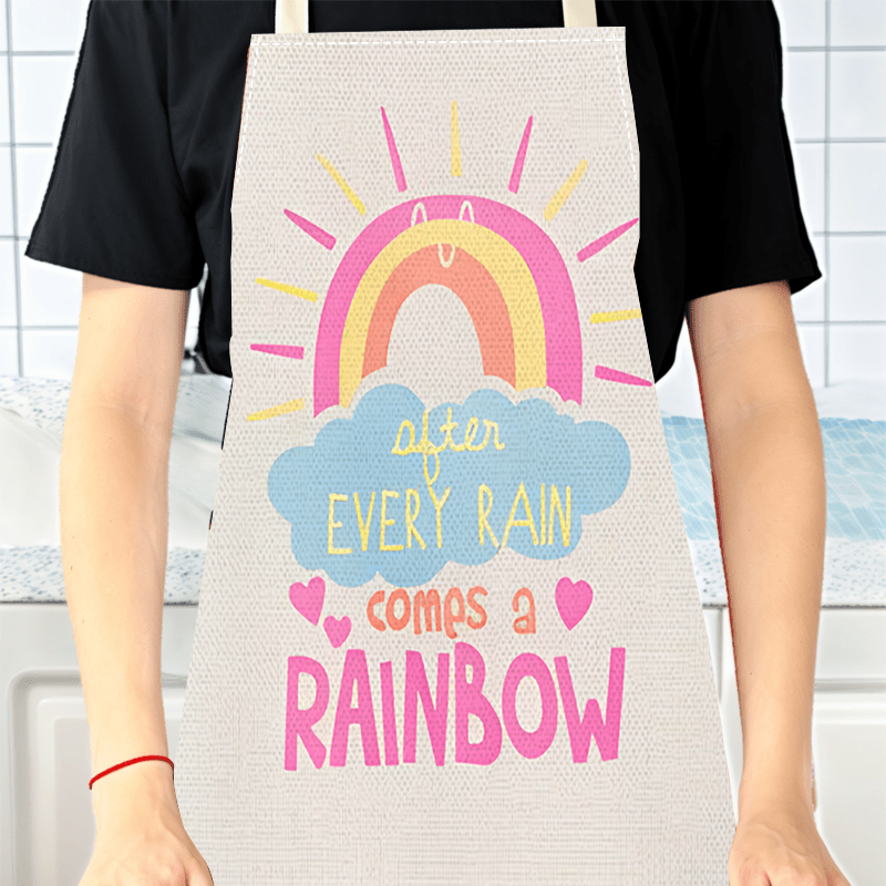 Delantal de Algodón con Diseño - Kitchen Baking Quotes reseña y precio