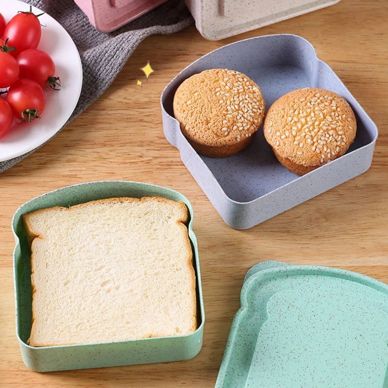 Caja de sándwich Bento reutili - Kitchen Baking Tray Organizer reseña y precio