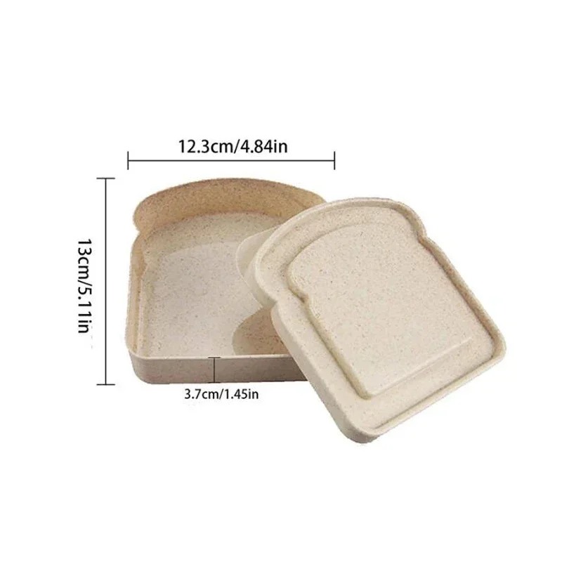 Caja de sándwich Bento reutili - Kitchen Baking Tray Organizer reseña y precio