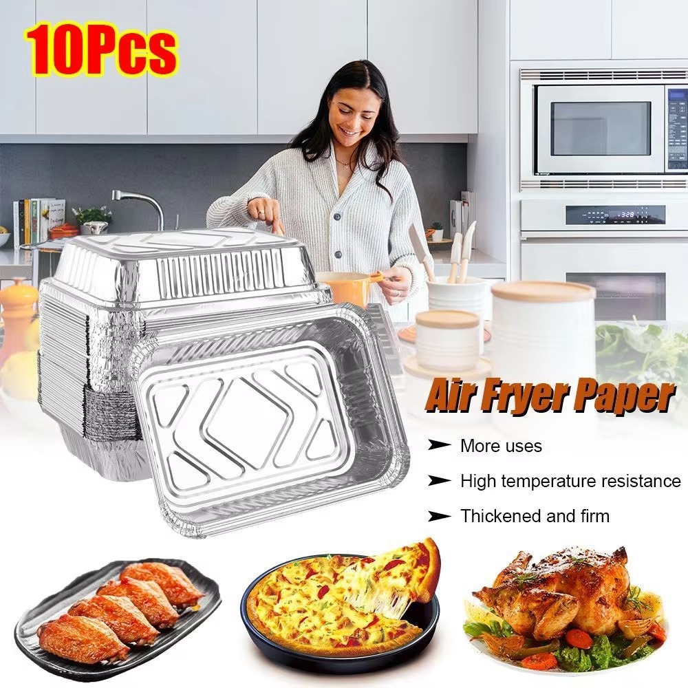 10 Unidades de Bandejas de Pap - Kitchen Baking Containers reseña y precio