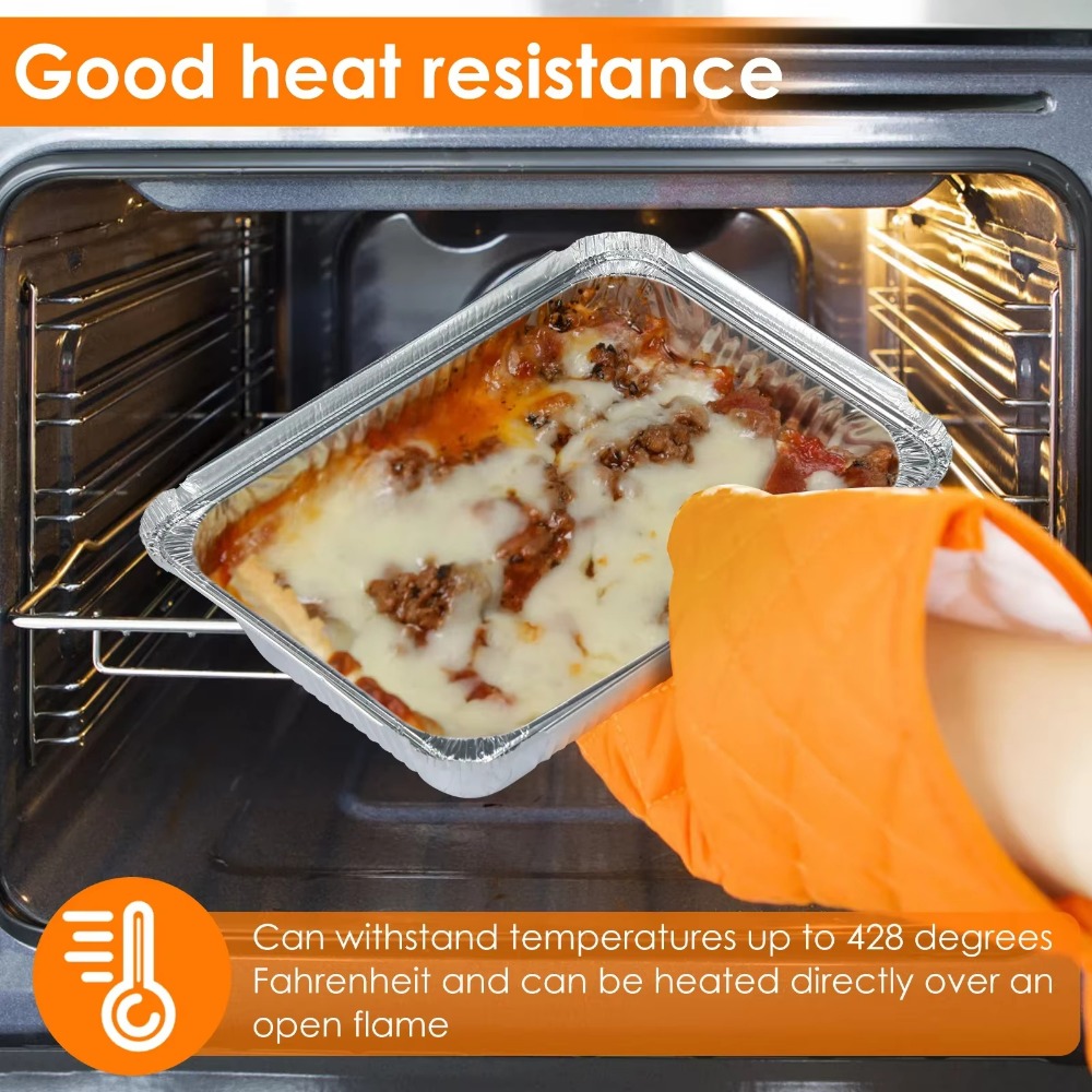 10 Unidades de Bandejas de Pap - Kitchen Baking Containers reseña y precio