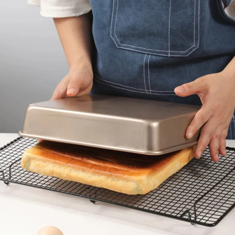 Bandeja rectangular de acero a - Kitchen Oven Baking Pans reseña y precio