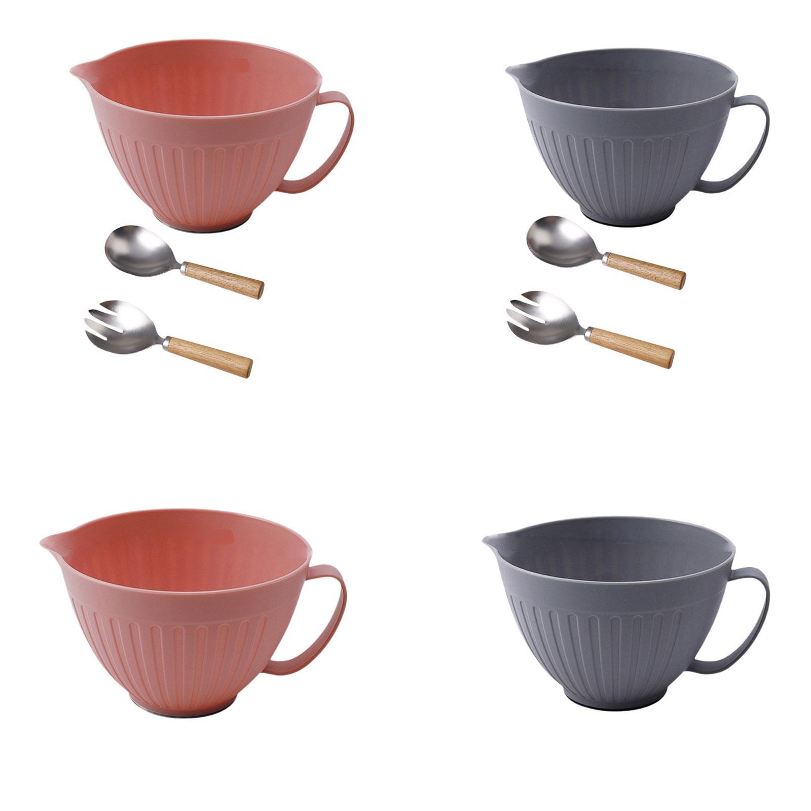 Cuenco para mezclar con boquil - Kitchen Baking Bowls reseña y precio