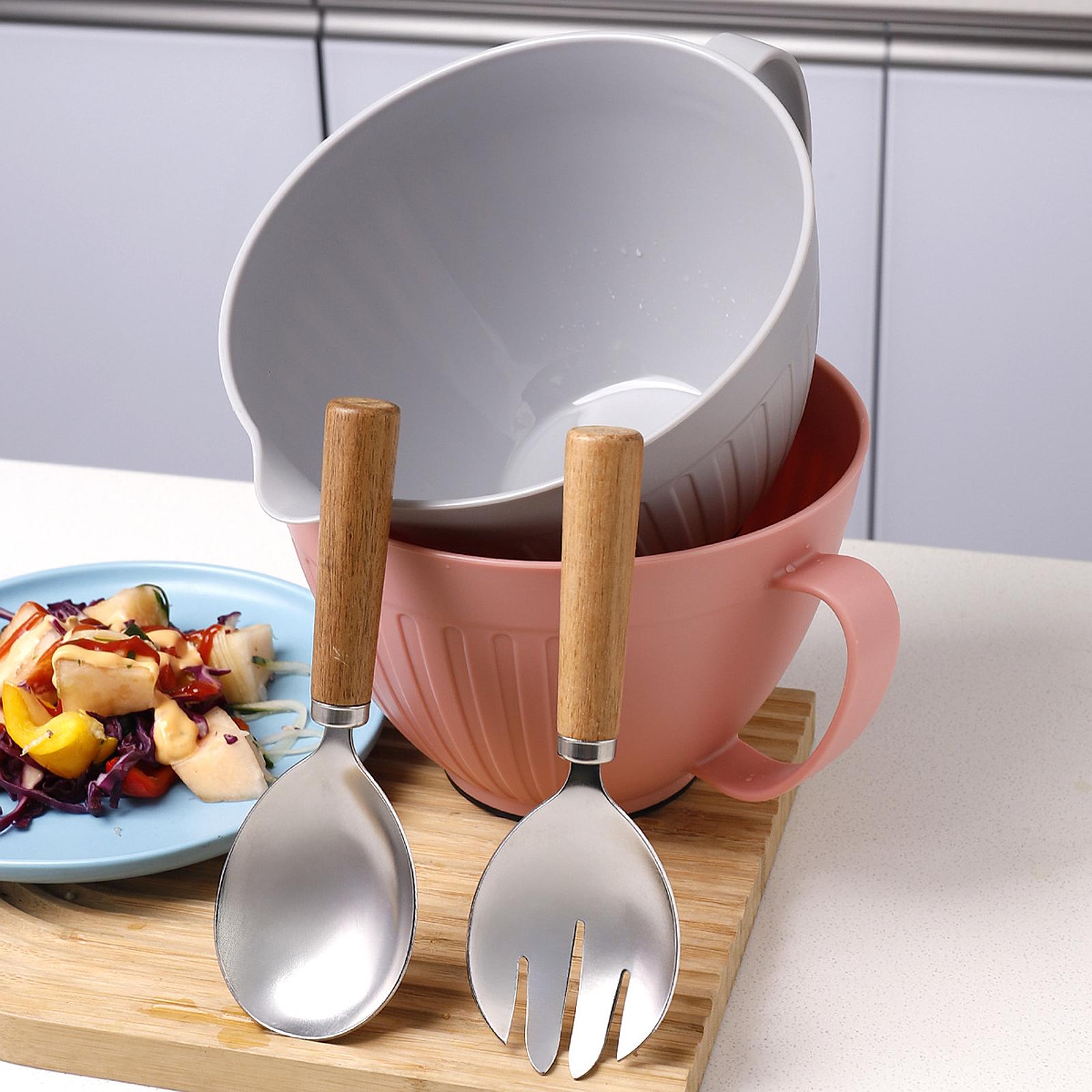 Cuenco para mezclar con boquil - Kitchen Baking Bowls reseña y precio