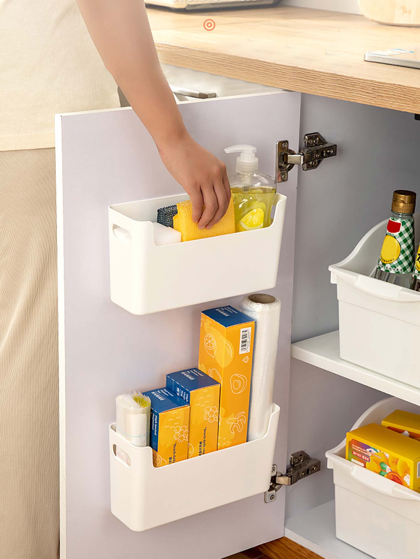 Organizador de puerta de armar - Kitchen Baking Tray Organizer reseña y precio