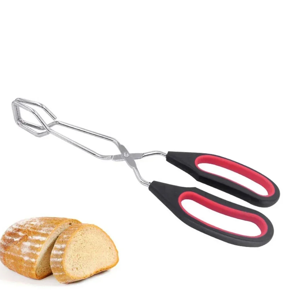 Pinzas de tijera para barbacoa - Bread Baking Kitchen Utensils reseña y precio