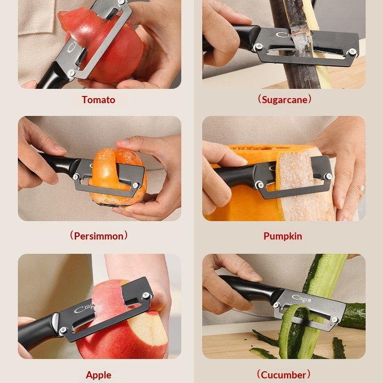 Cuchillo para pelar frutas con - Kitchen Jobs reseña y precio