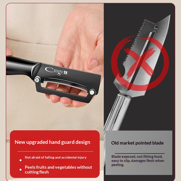 Cuchillo para pelar frutas con - Kitchen Jobs reseña y precio