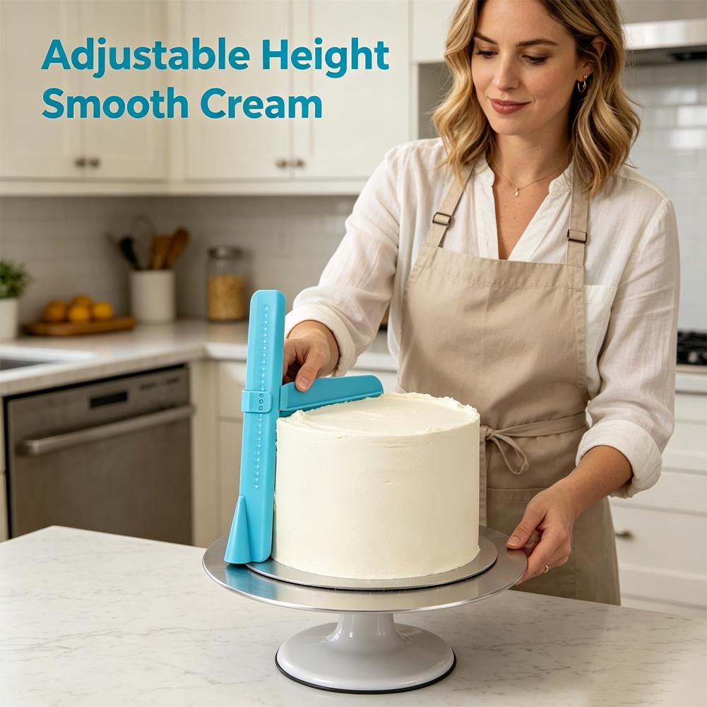 Nivelador de pasteles de PP co - Fondant Smoother Set reseña y precio