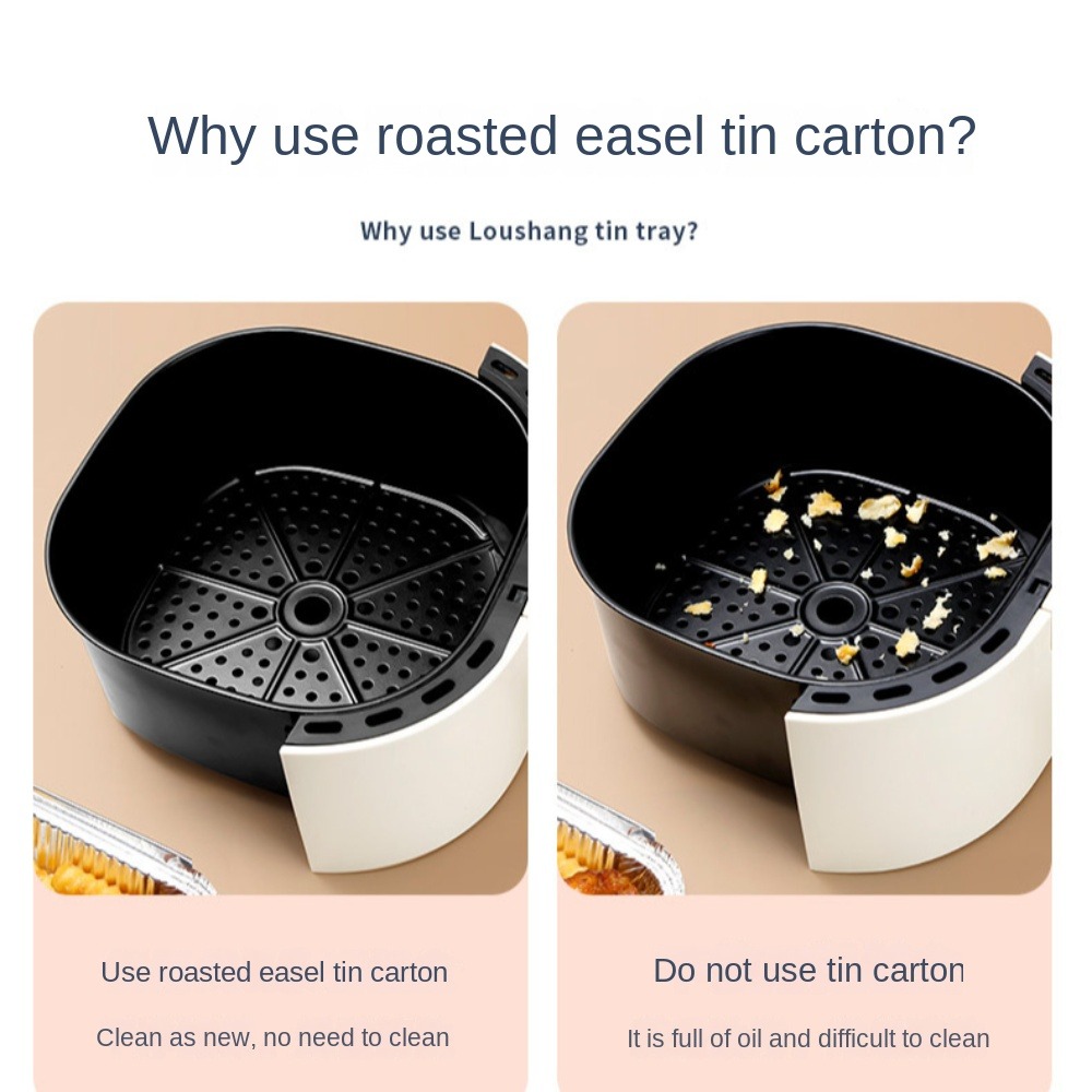 Freidora de aire de 20CM, sart - Kitchen Baking Containers reseña y precio