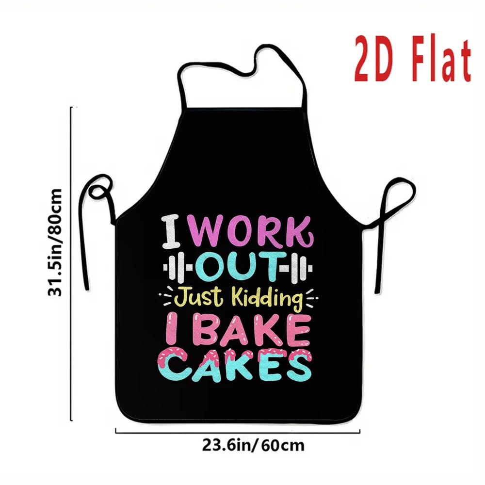Divertido Delantal con Frases  - Kitchen Baking Quotes reseña y precio