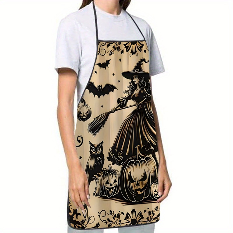 Delantal de poliéster con temá - Kitchen Witch Baking reseña y precio