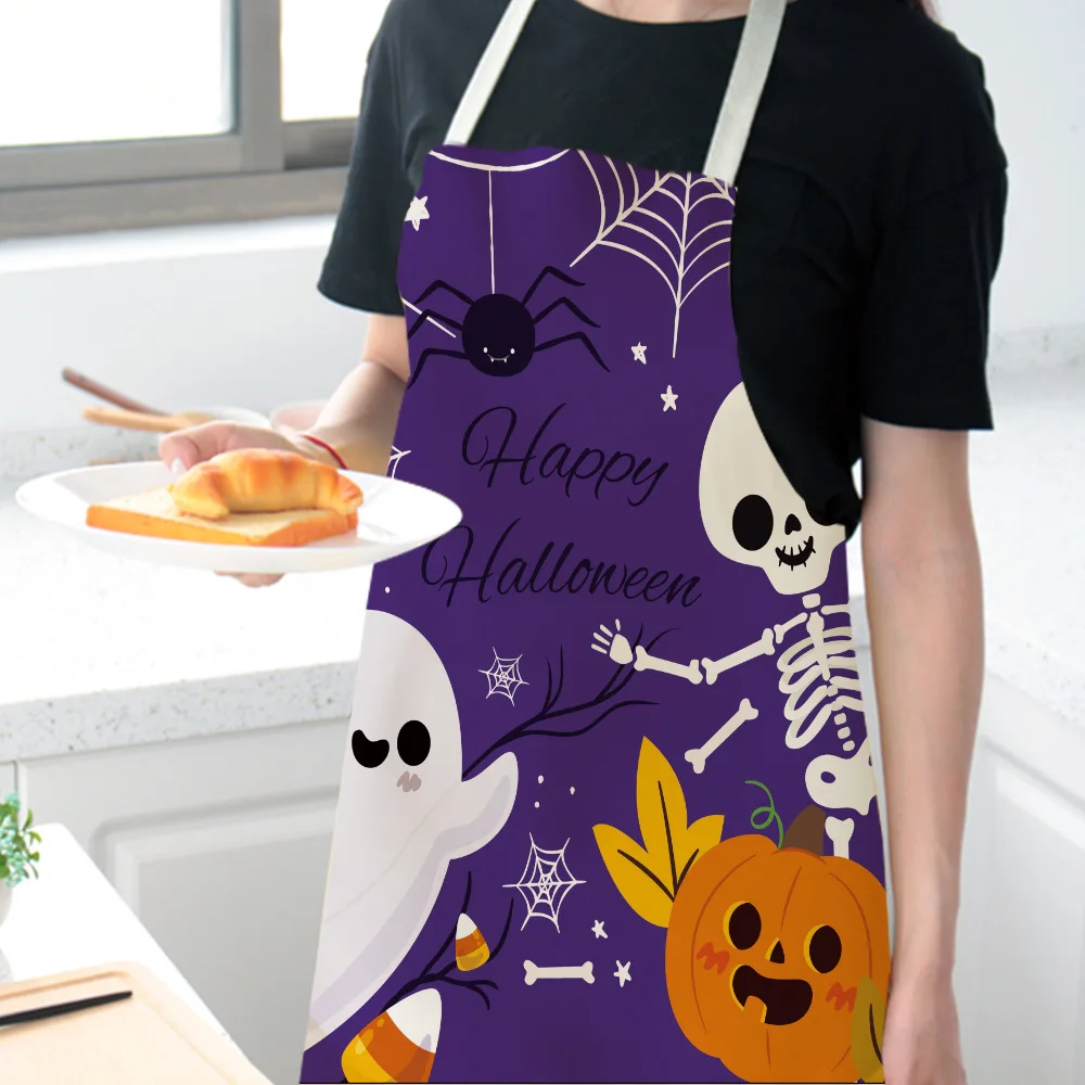 Delantal de lino y algodón par - Kitchen Witch Baking reseña y precio